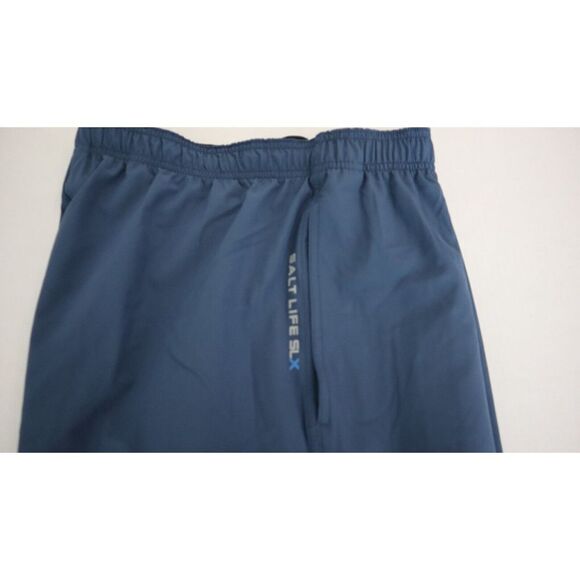Salt Life SLM4032 Men Sz XL Navy Blue The Chase 4-Way Stretch Hybrid Shorts $50 - Picture 8 of 9